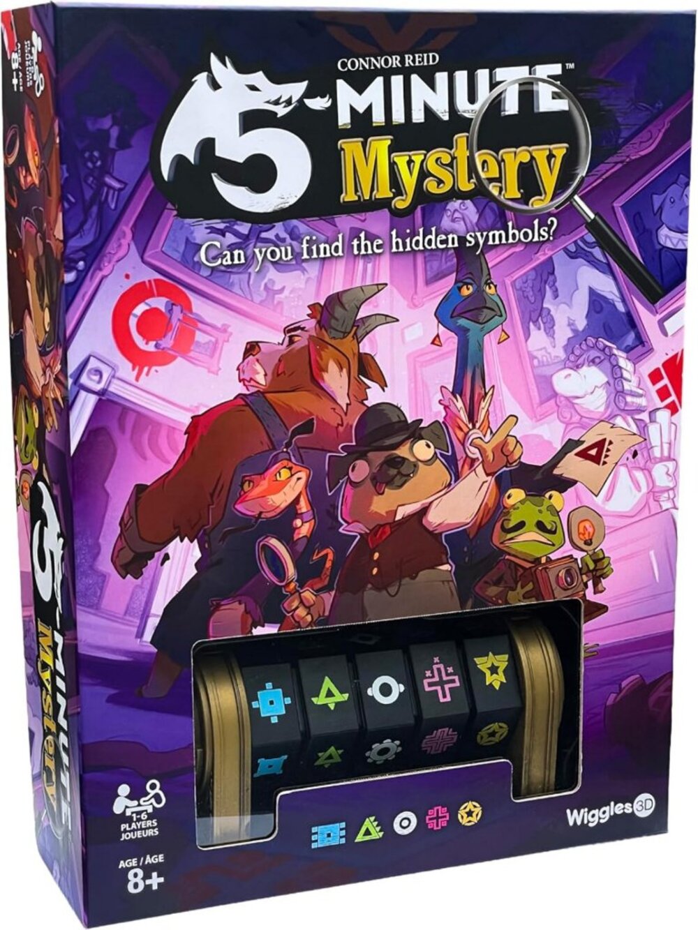 5-Minute Mystery Cooperative Board Game for Ages 8+, Fun for 1-6 Players